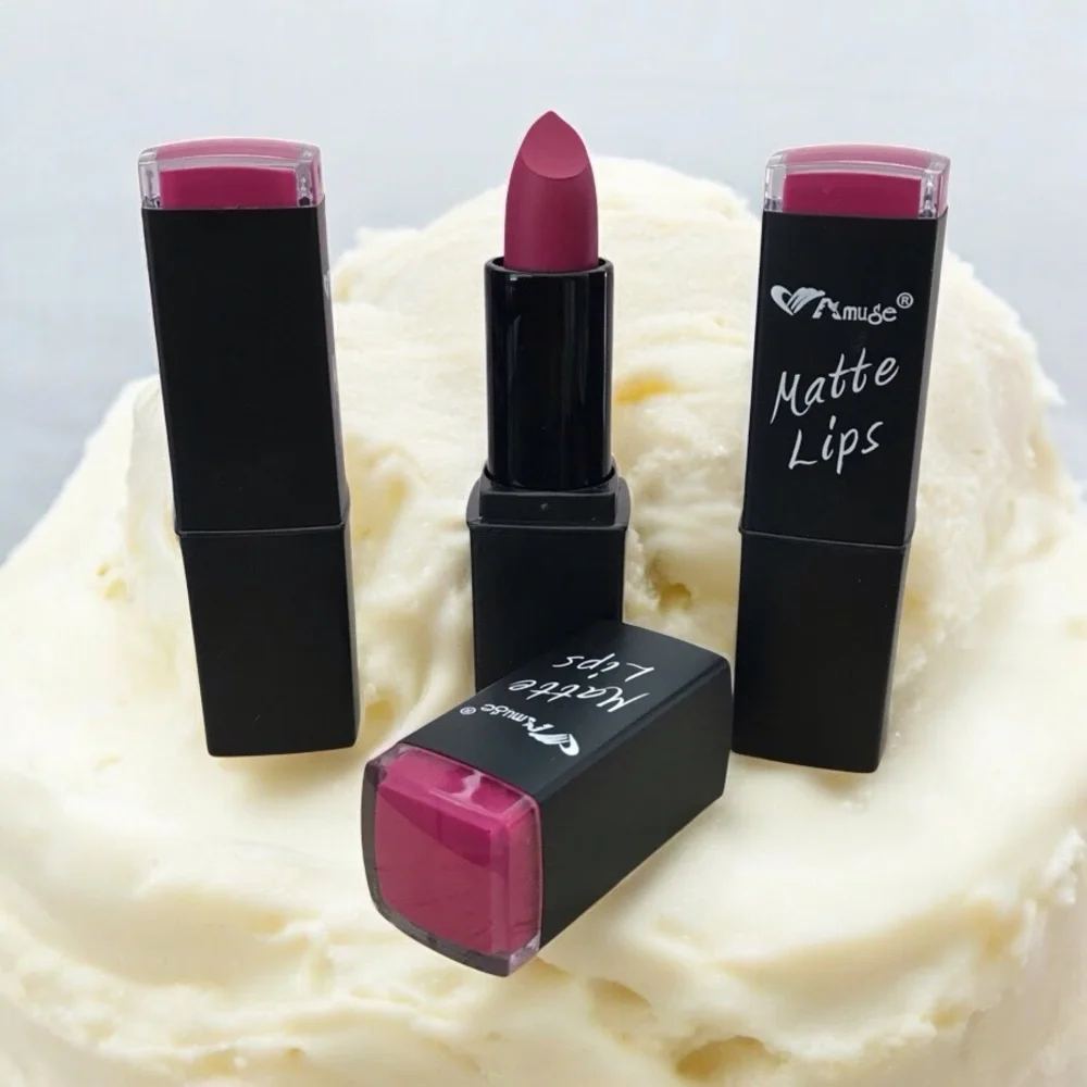 🆕3pcs Amuse Matte Lips Lipstick